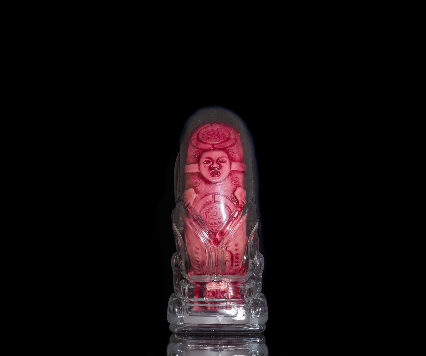 Frank Mysterio "Totonaca Skull" Carved