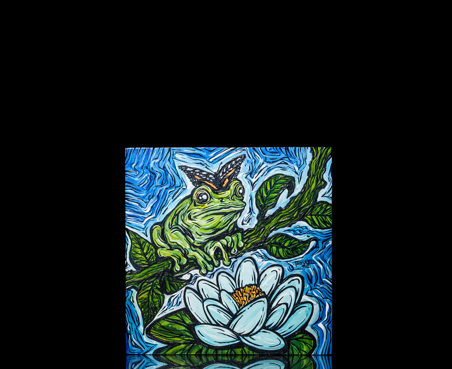Tracey Levesque "Enlightened Frog"