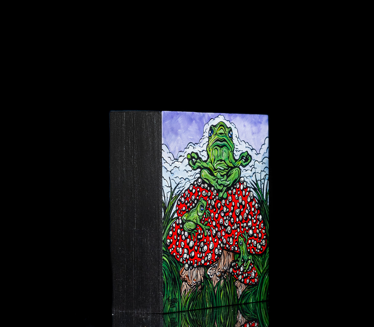Tracey Levesque "Guru The Frog & The Magic Mushrooms"