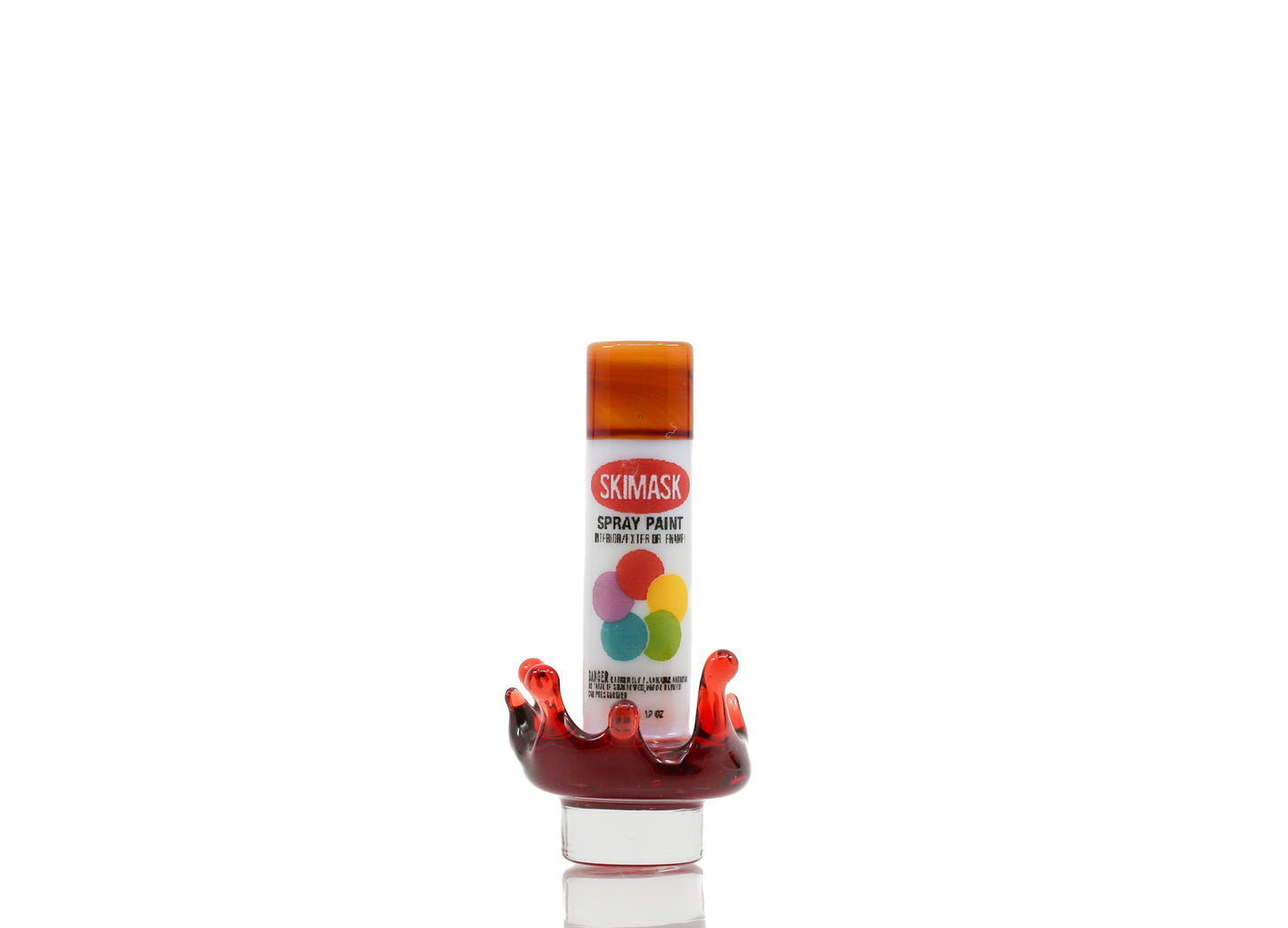 Ski Mask "Spray Can" Splash Cap Slurper