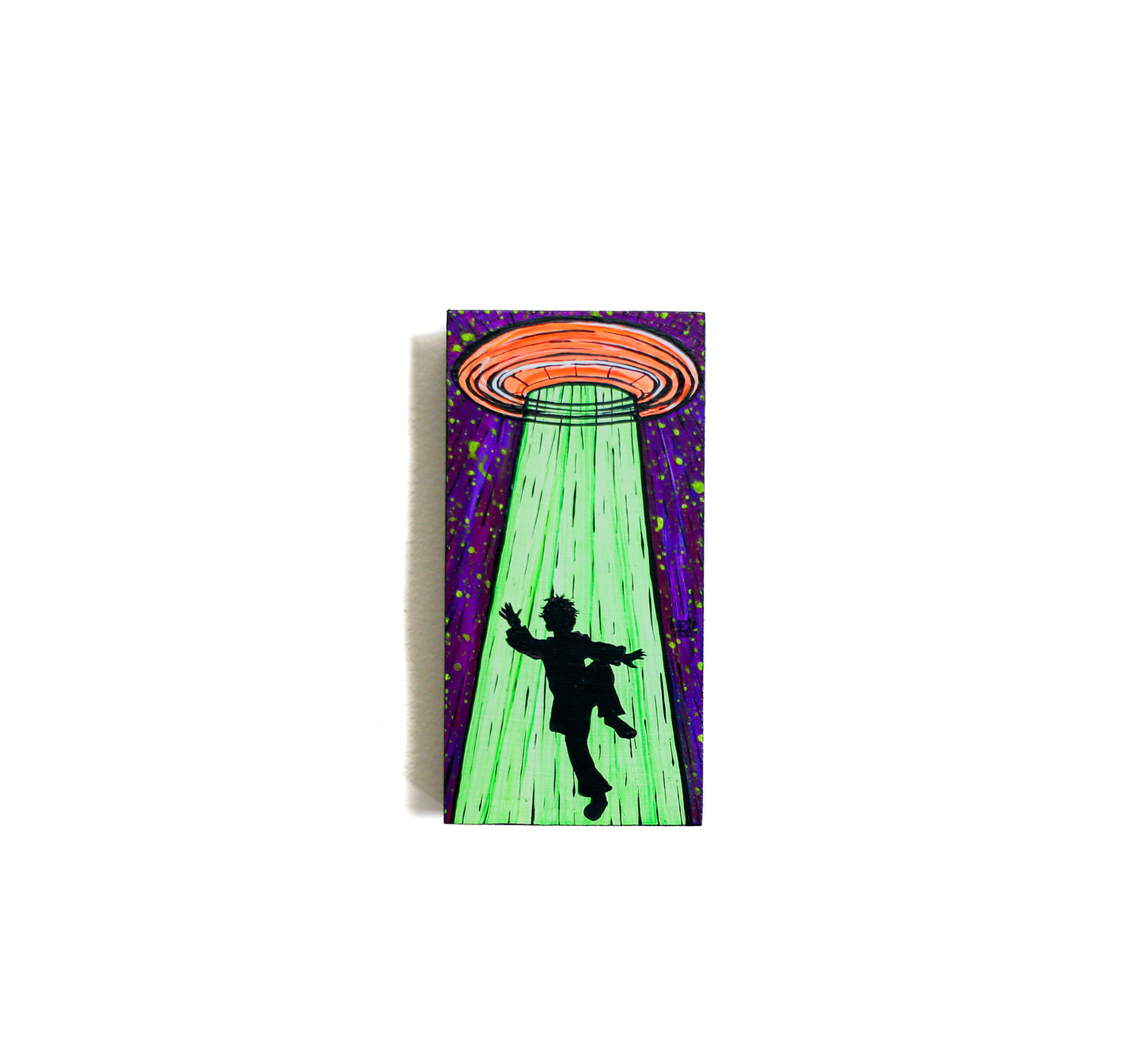 Tracy Levesque "Sleepwalker UFO" 3X6 (UV Reactive)