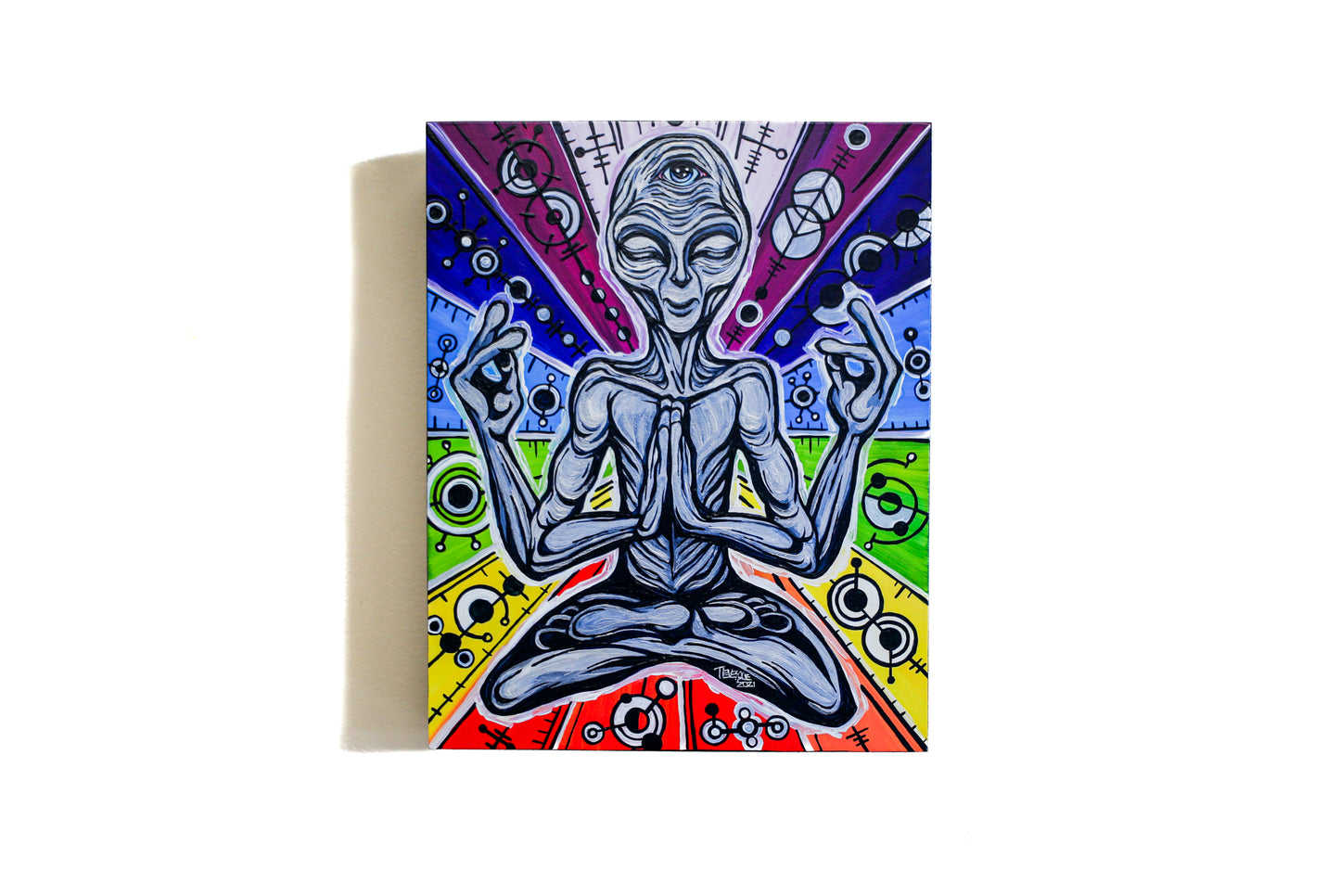 Tracy Levesque "Multidimensional Star Being" 8X10