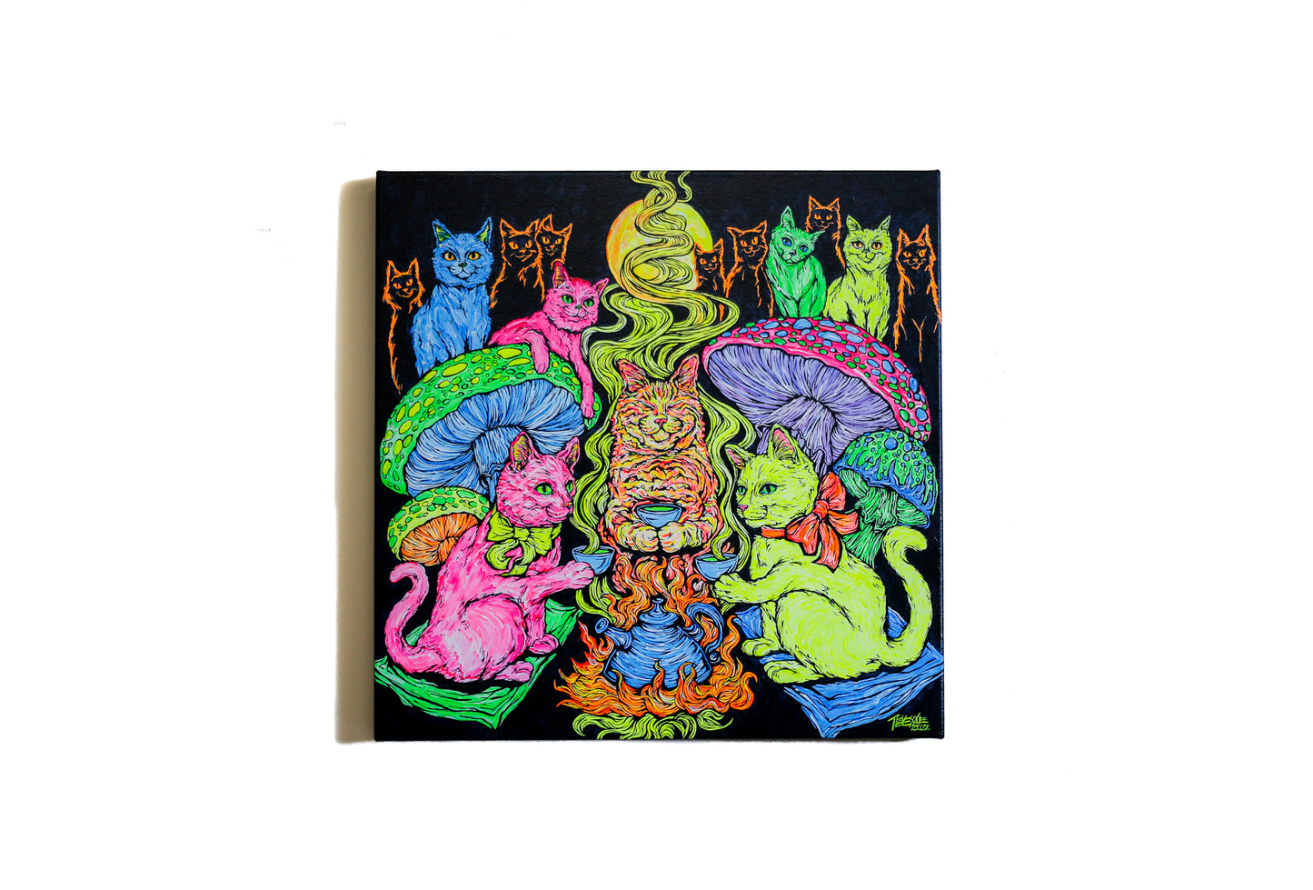 Tracy Levesque "A Very Strange Tea" 24X24