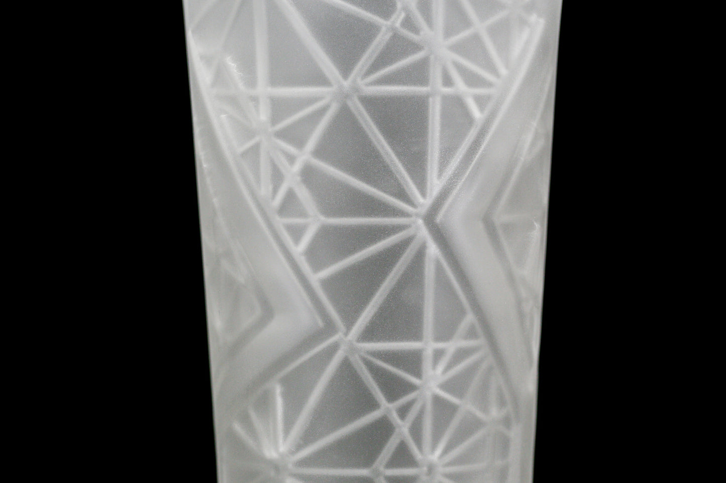 Avantgarde Glass "Sundried Isosceles" Blasted