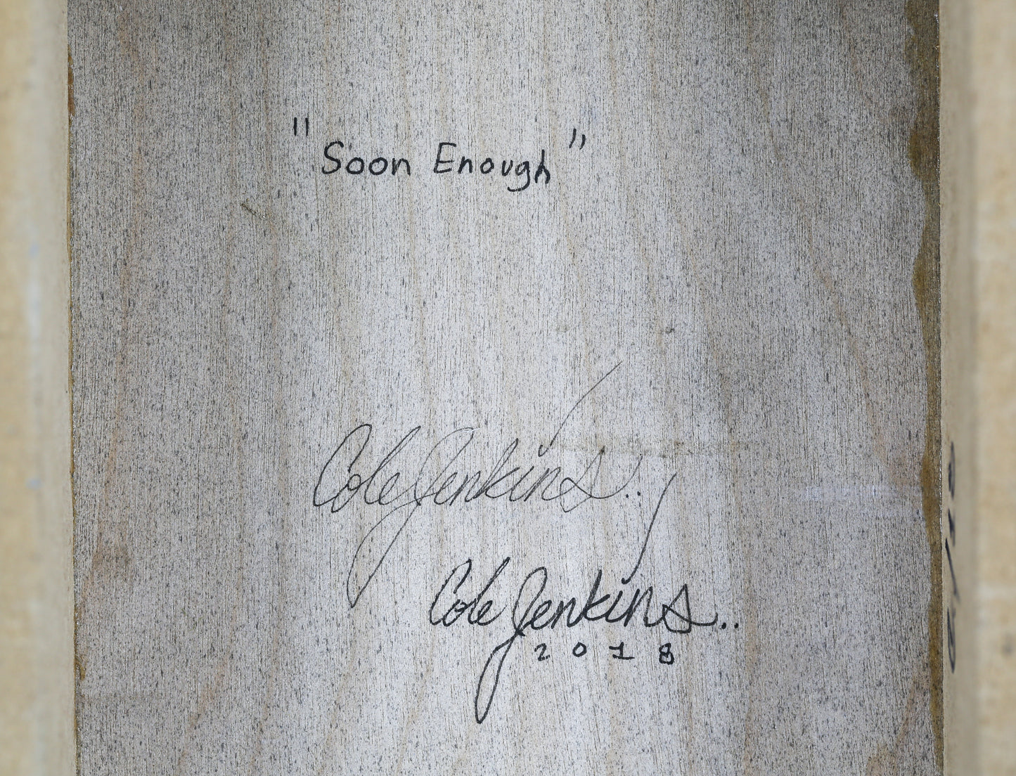 Cole Jenkins "Soon Enough"