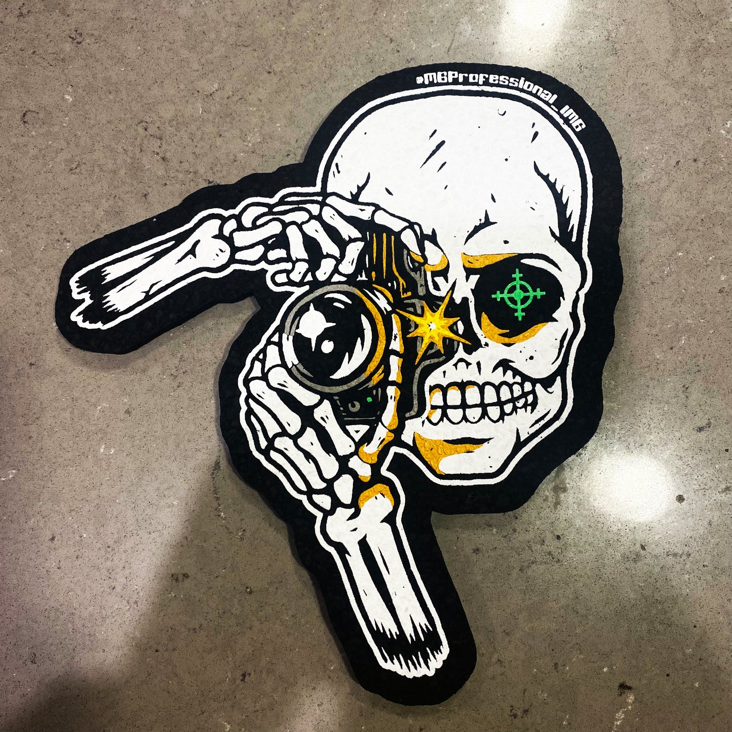 MGPRO "Skull Shooter" (Green) MoodMat