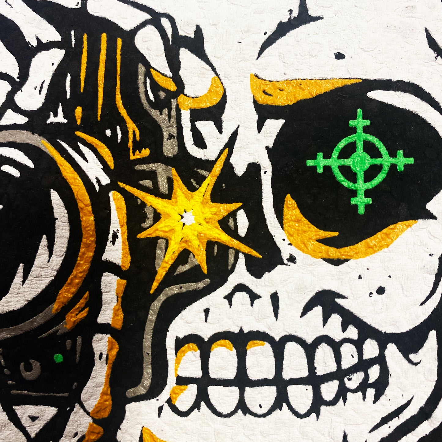MGPRO "Skull Shooter" (Green) MoodMat