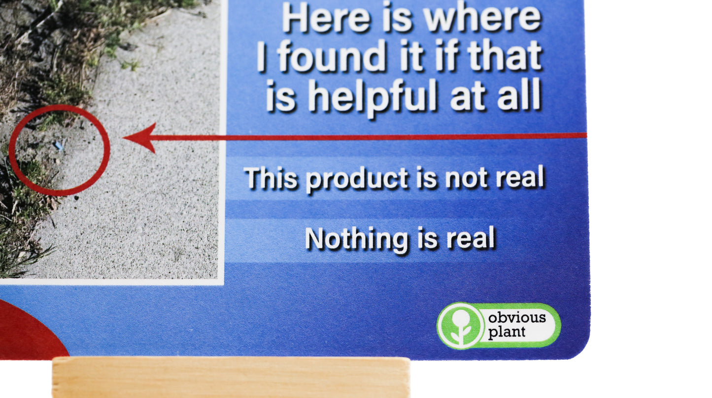 Obvious Plant "A Prescription Pill" Action Figure