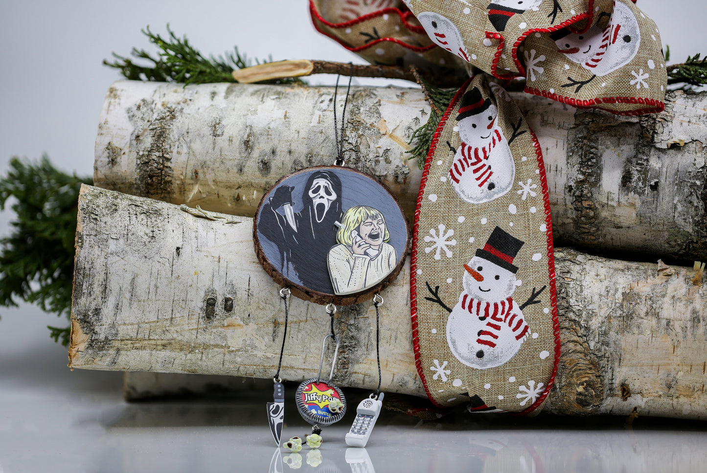 Paint Puddle Studios "SCREAM" Ornament
