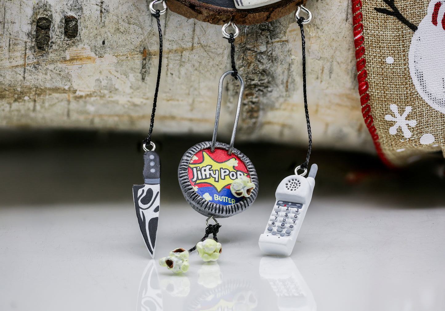 Paint Puddle Studios "SCREAM" Ornament
