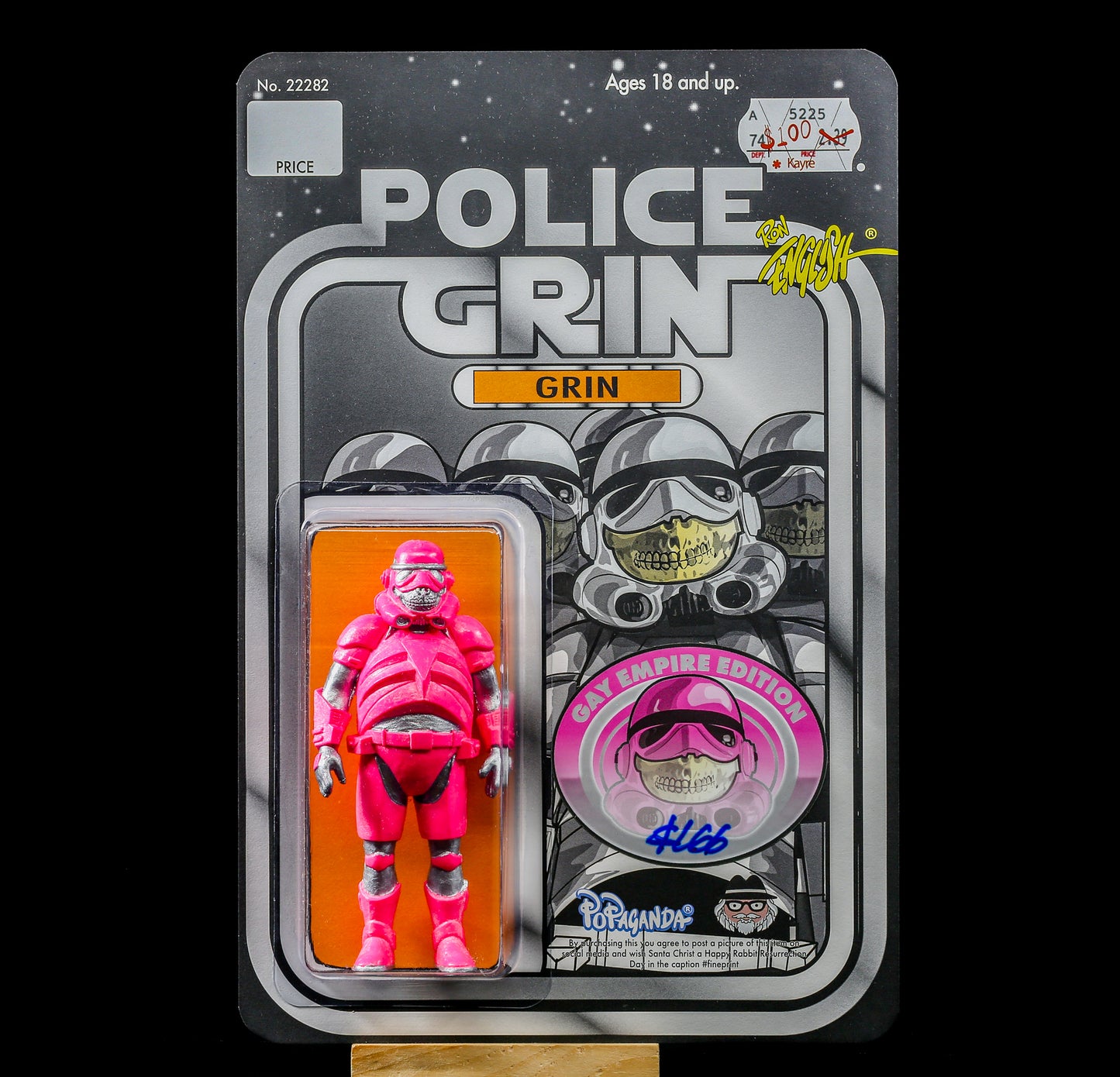 Ron English X SuckLord "GRIN" Gay Empire Bootleg