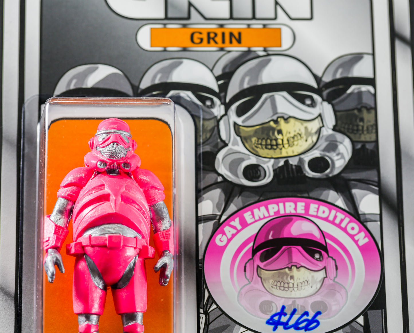 Ron English X SuckLord "GRIN" Gay Empire Bootleg