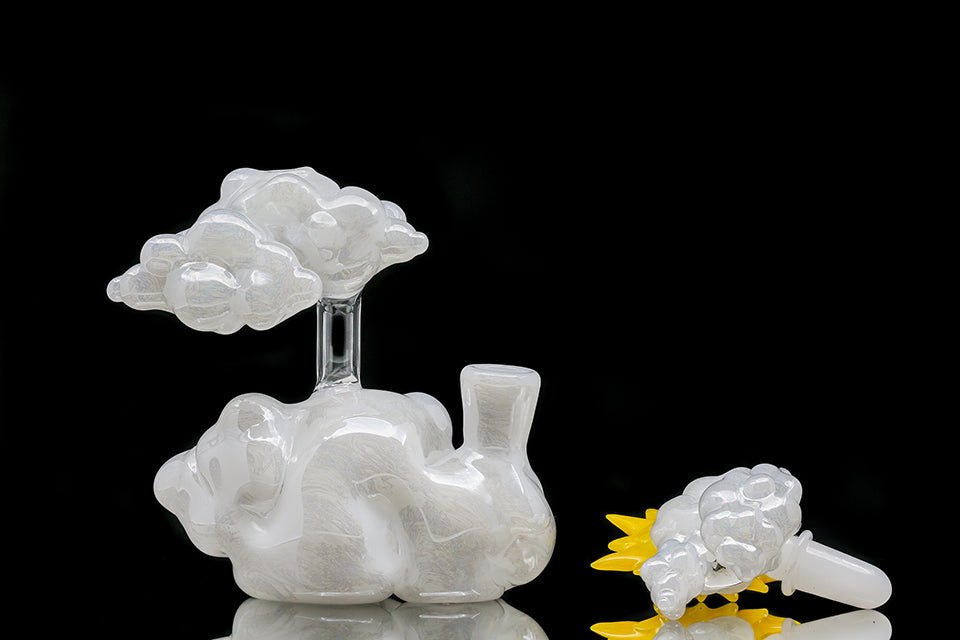 Kimberly Thomas "Mother of Pearl Luster Cloud"