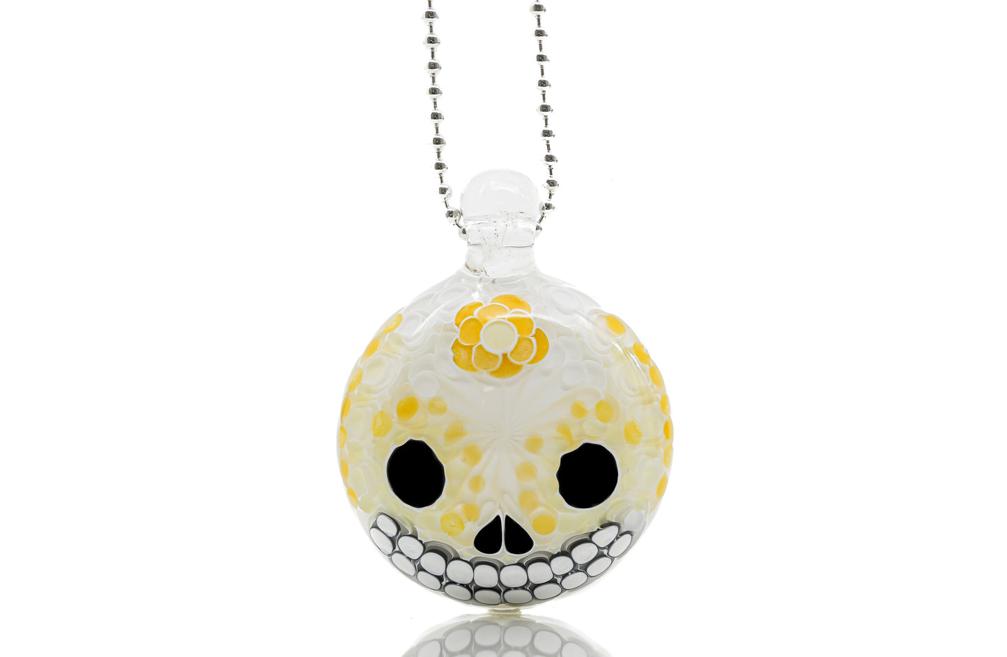 Olour Glass “Sugar Skull” (CFL) Pendant