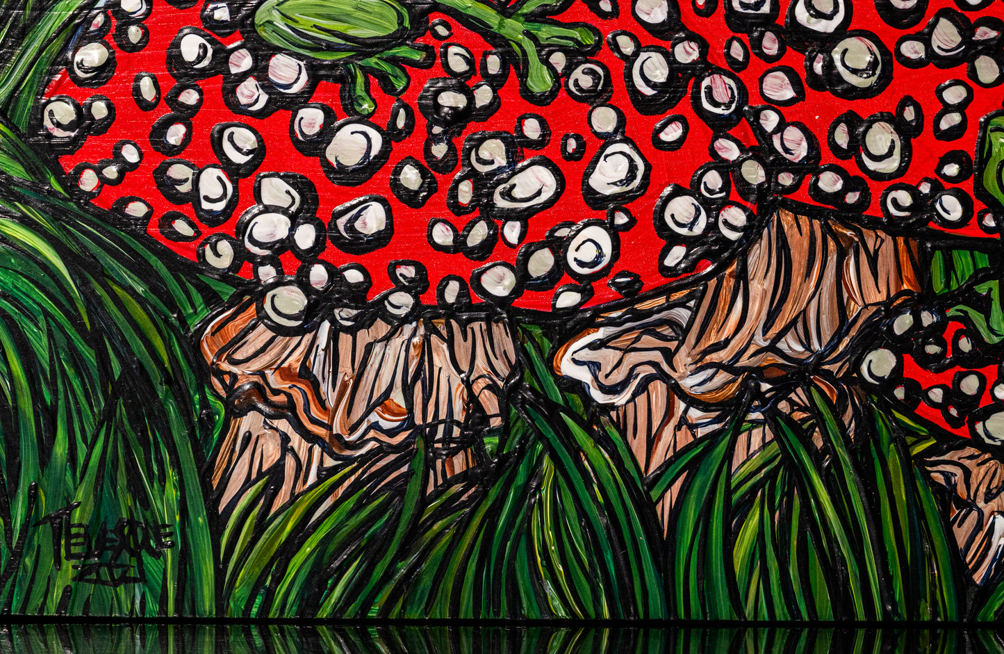 Tracey Levesque "Guru The Frog & The Magic Mushrooms"