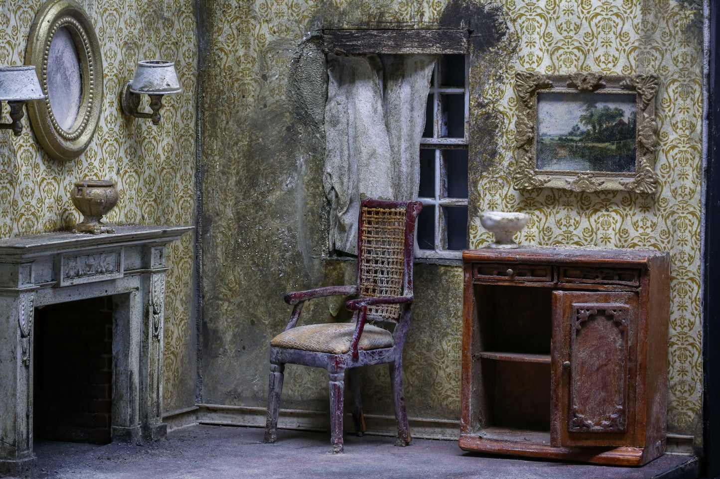 Andreas Rousonelis "Abandoned Living Room"