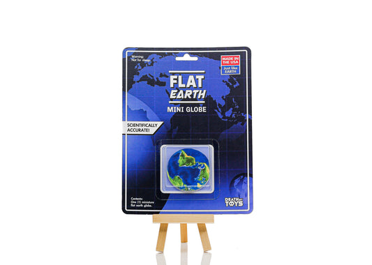 Death By Toys "Flat Earth" Mini Globe
