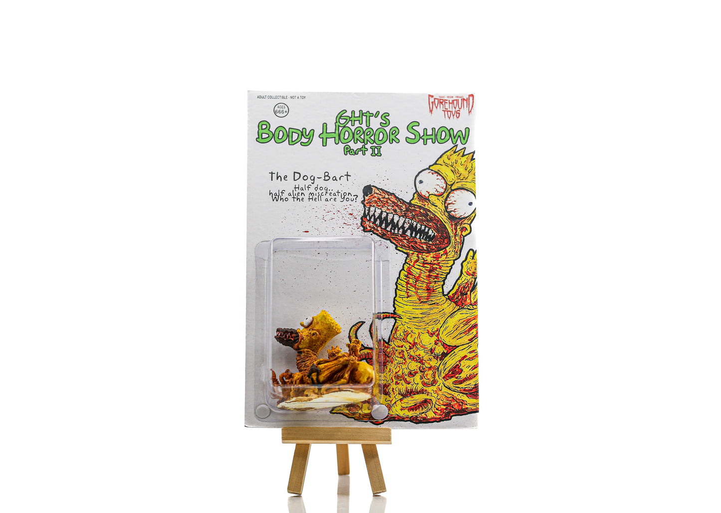 GoreHound Toys "The Dog-Bart" Body Horror Show