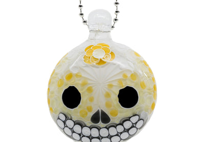 Olour Glass “Sugar Skull” (CFL) Pendant